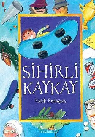 Sihirli Kaykay kapağı