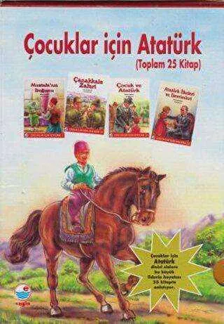 Çocuklar İçin Atatürk 25 Kitap Takım kapağı