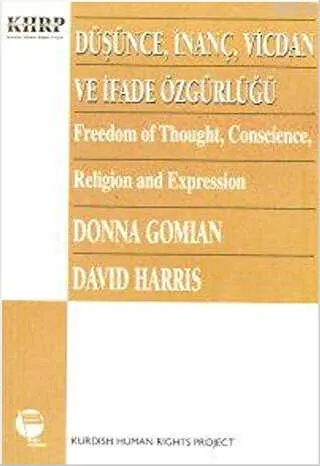 Düşünce, İnanç, Vicdan ve İfade Özgürlüğü kapağı