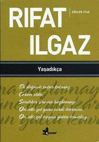 Yaşadıkça - Şiirler 1948 kapağı