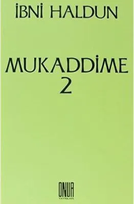 Mukaddime Cilt: 2 kapağı