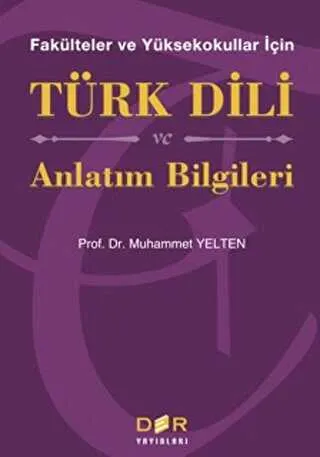 Türk Dili ve Anlatım Bilgileri kapağı
