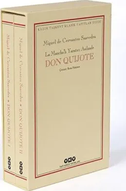 Don Quijote 2 Cilt Takım Kutulu kapağı