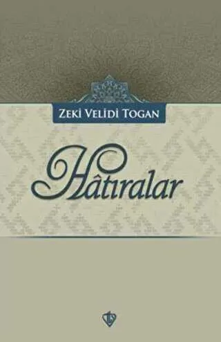 Hatıralar kapağı