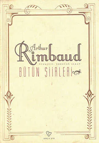 Arthur Rimbaud Bütün Şiirleri kapağı
