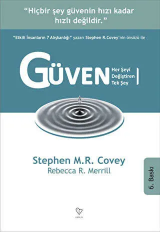 Güven Her Şeyi Değiştiren Tek Şey kapağı