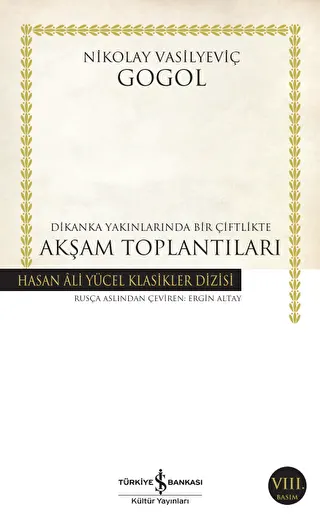 Dikanka Yakınlarında Bir Çiftlikte Akşam Toplantıları kapağı
