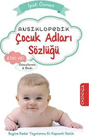 Ansiklopedik Çocuk Adları Sözlüğü kapağı