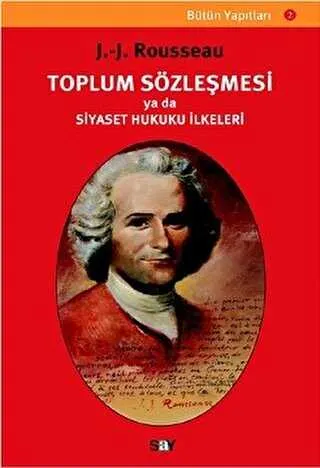 Toplum Sözleşmesi ya da Siyaset Hukuku İlkeleri kapağı