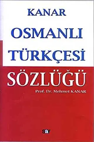 Osmanlı Türkçesi Sözlüğü kapağı
