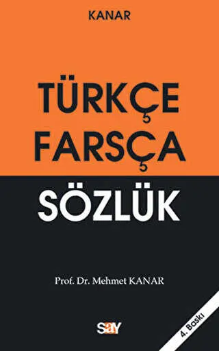 Farsça-Türkçe Sözlük Küçük Boy kapağı