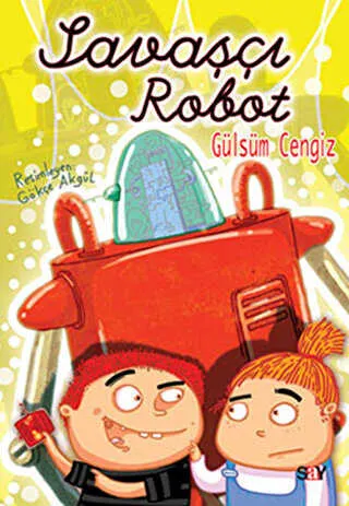 Savaşçı Robot Renkli Resimli Büyük Boy kapağı
