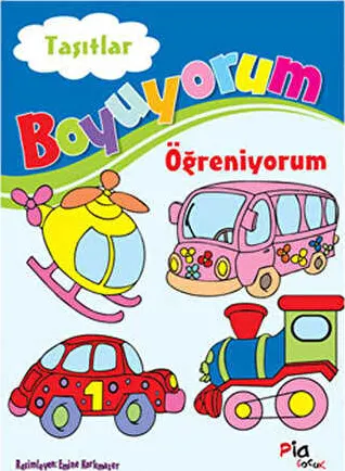 Boyuyorum Öğreniyorum - Taşıtlar kapağı