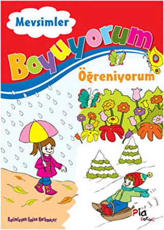 Boyuyorum Öğreniyorum - Mevsimler kapağı