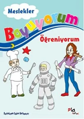 Boyuyorum Öğreniyorum - Meslekler kapağı