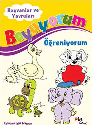 Boyuyorum Öğreniyorum - Hayvanlar ve Yavruları kapağı