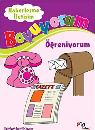 Boyuyorum Öğreniyorum - Haberleşme ve İletişim kapağı