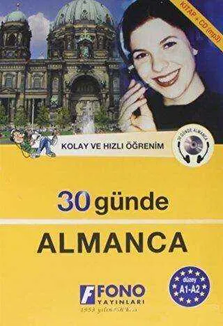 30 Günde Almanca kitap + 2 CD kapağı