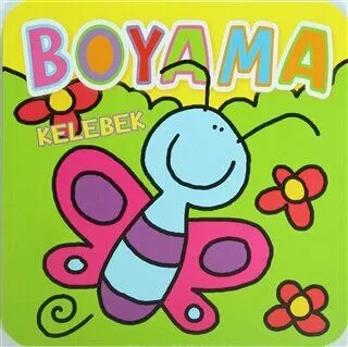 Kelebek - Boyama kapağı