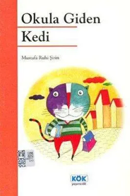 Okula Giden Kedi kapağı