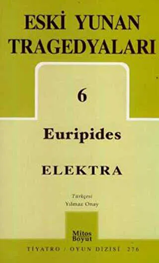 Eski Yunan Tragedyaları 6 - Elektra kapağı