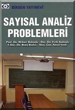 Sayısal Analiz Problemleri kapağı