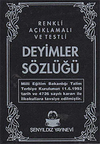 Deyimler Sözlüğü kapağı