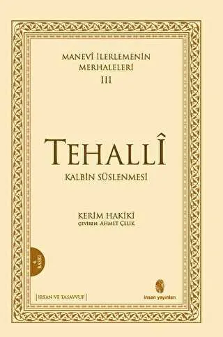 Manevi İlerlemenin Merhaleleri 3 Tehalli kapağı