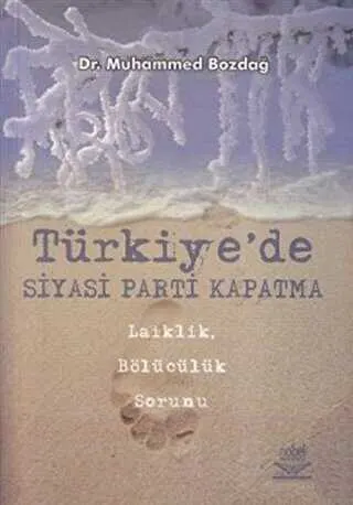 Türkiye’de Siyasi Parti Kapatma kapağı