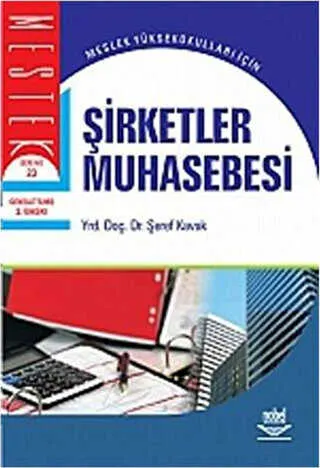 Şirketler Muhasebesi Şeref Kavak kapağı