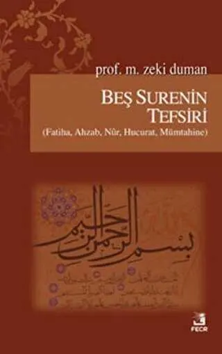 Beş Surenin Tefsiri kapağı