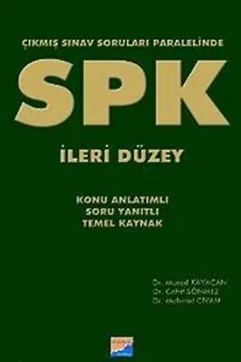 Siyasal Kitabevi SPK İleri Düzey Çıkmış Sınav Soruları Paralelinde kapağı