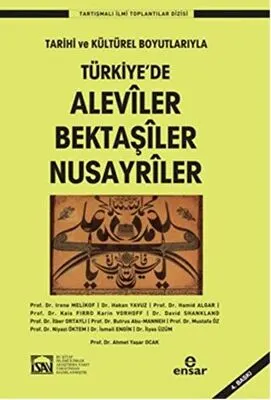 Türkiye`de Aleviler Bektaşiler Nusayriler kapağı