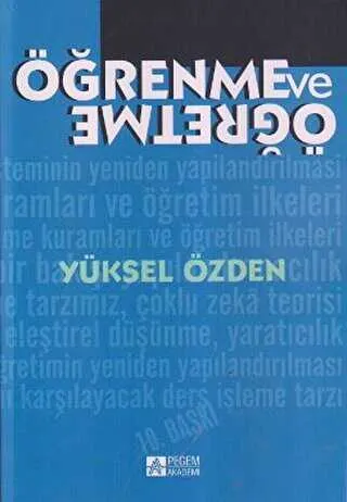 Öğrenme ve Öğretme kapağı