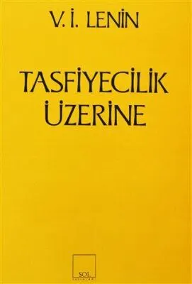 Tasfiyecilik Üzerine kapağı