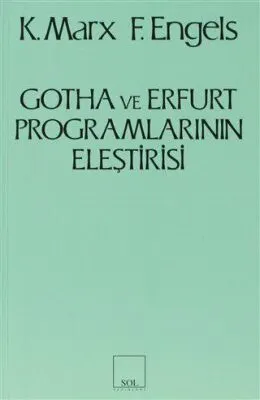 Gotha ve Erfurt Programlarının Eleştirisi kapağı