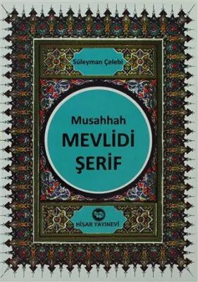 Musahhah Mevlidi Şerif kapağı