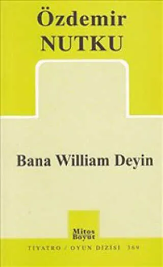 Bana William Deyin kapağı