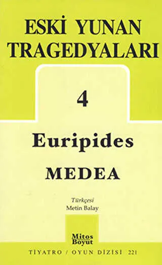 Eski Yunan Tragedyaları 4 - Medea kapağı