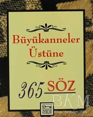 Büyükanneler Üstüne 365 Söz kapağı