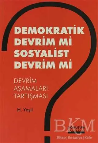 Demokratik Devrim Mi Sosyalist Devrim Mi? kapağı