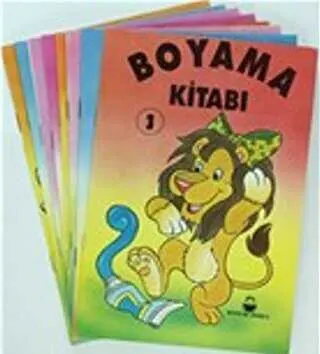 Boyama Kitabı 8 Kitap Takım kapağı