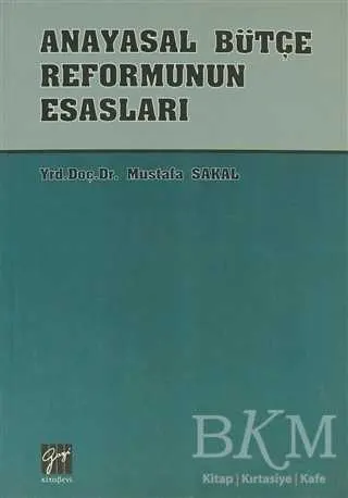 Anayasal Bütçe Reformunun Esasları kapağı