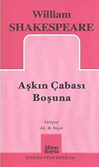 Aşkın Çabası Boşuna kapağı