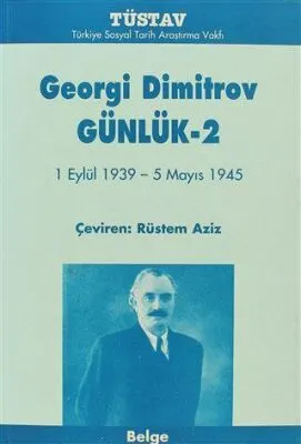 Georgi Dimitrov Günlük 2 kapağı