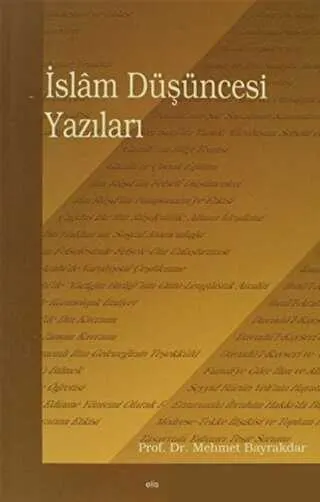 İslam Düşüncesi Yazıları kapağı