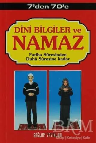 7’den 70’e Dini Bilgiler ve Namaz kapağı