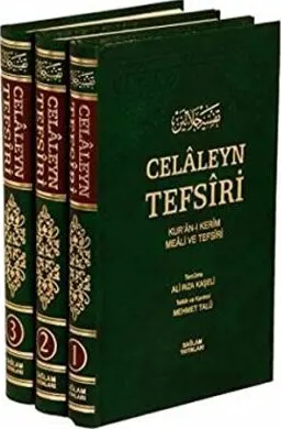 Celaleyn Tefsiri 3 Cilt Takm kapağı