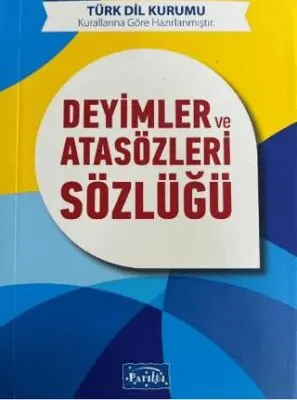 Deyimler ve Atasözleri Sözlüğü kapağı