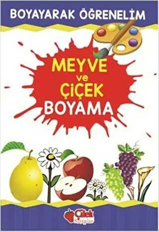 Meyve ve Çiçek Boyama kapağı